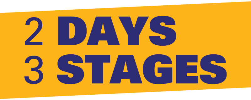 2 Days, 3 Stages